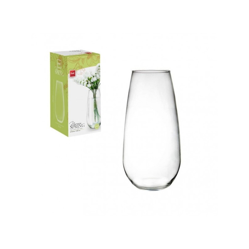 Vaza stikl. 26*13cm 0044 SPRING