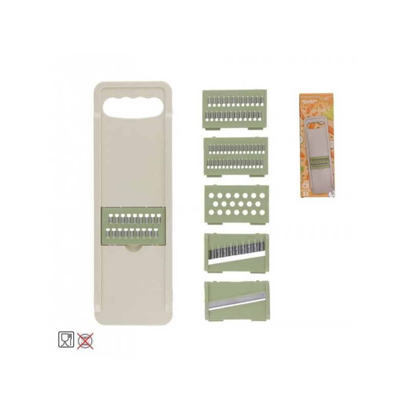 Daržovių Griezējs 6-ių funkc. GREEN