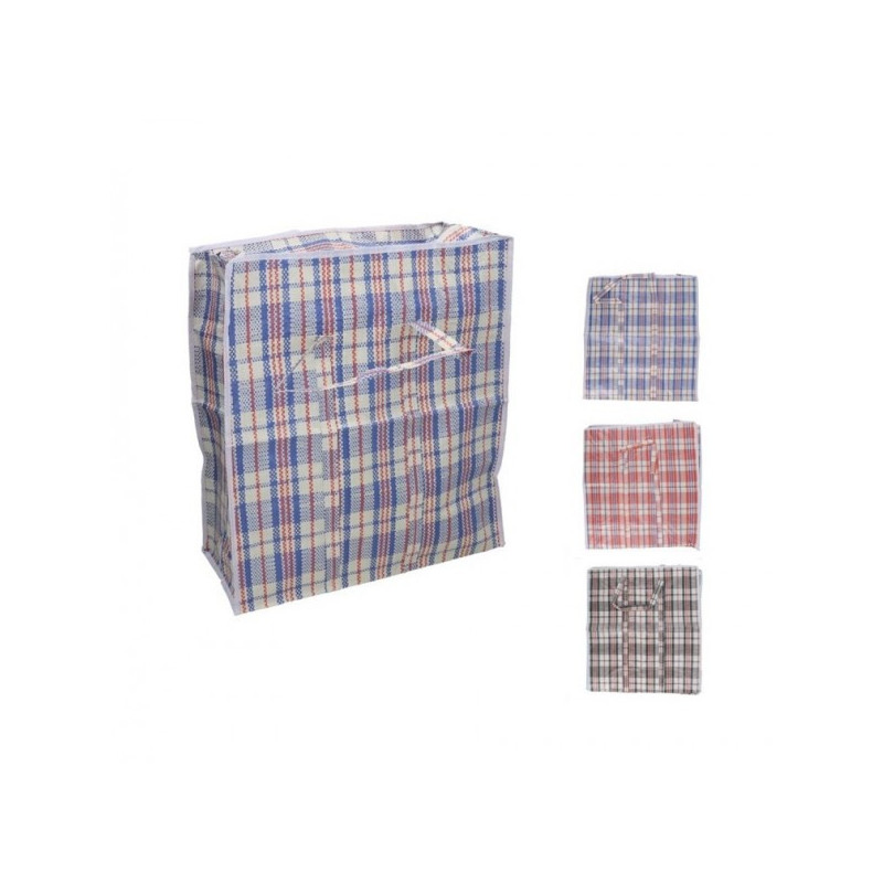 Tirgus soma su rāvējslēdzēju 45*50*20cm