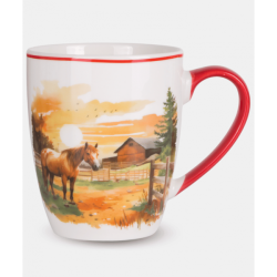 Puodukas 360ml 3124 HORSE