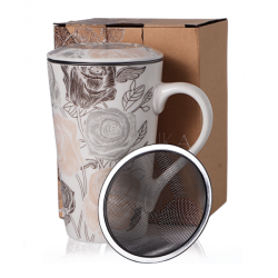 Puodukas su met. sieteliu...