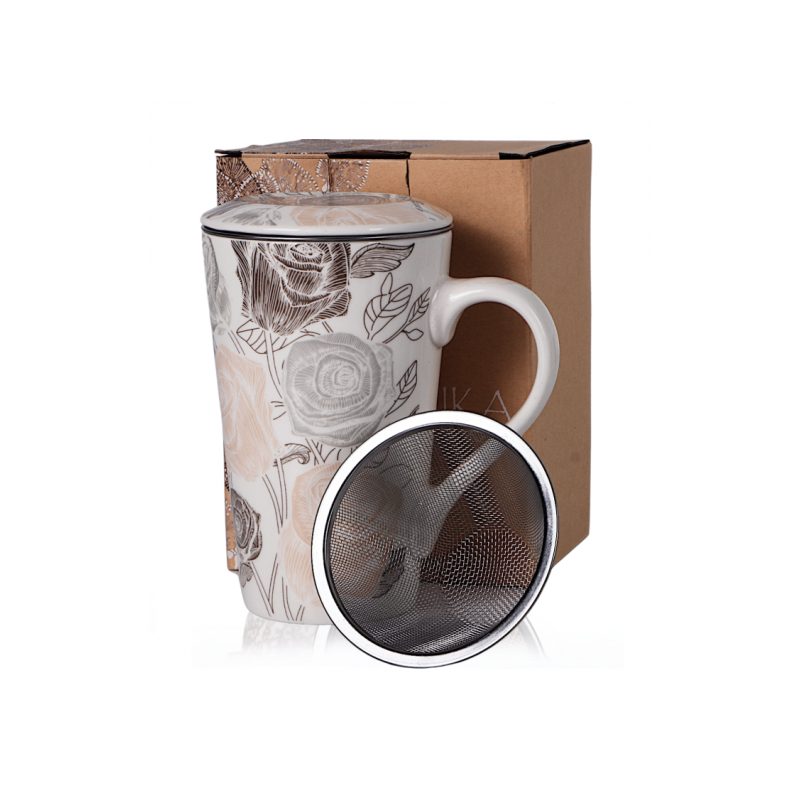 Krūze ar met. sieteliu 360ml ANIKA