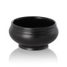 MINI TERĪNE 500ML, D12.5CM, BEZ VĀKA, black , PORCELĀNS, WAS
