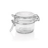 JAR  AR HERMĒTISKU COVER  150ML D8/H7CM, STIKLS/NER.TĒR., WAS