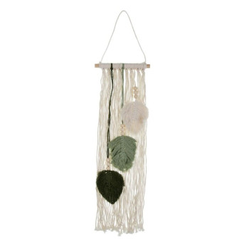 Wall Decoration Versa Green Sheets 66 x 20 cm,,,