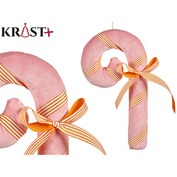 Jõuluehe Krist+ 64815492 Roosa jalutuskepp 15 x 27 x 4 cm (12 Ühikut),,,