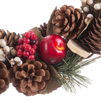 Jõulupärg Mitmevärviline Naturaalne Plastmass Foam Ananassid 28 X 8 X 29 CM,,,