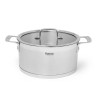 Katls FOBUS 26x20 сm/10600 ml ar stikla vāku (nerūsējošais tērauds)