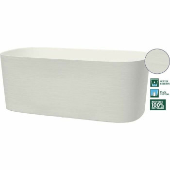 Self-watering planter Garden ID White 17 x 50 x 17 cm,,,