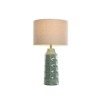 Desk lamp Home ESPRIT Green Beige 50 W 220 V