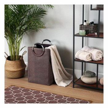 Veļas grozs Ar rokturiem Minimālists 30 x 55 x 36 cm,,,Balts,