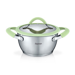 Stockpot VIVA with glass...