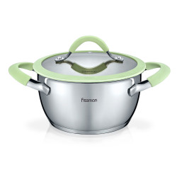 Stockpot VIVA with glass...