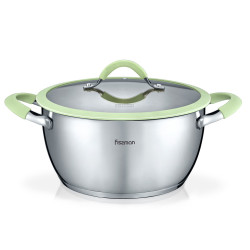 Stockpot VIVA with glass...
