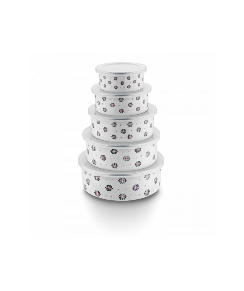 Indeliai emal. s/d 5 dalių 10/12/14/16/18cm