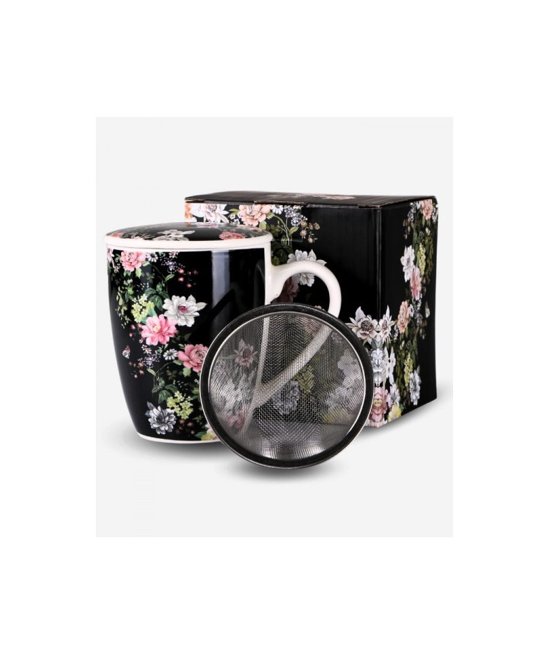 Krūze ar met. sieteliu 360ml ROKSANA