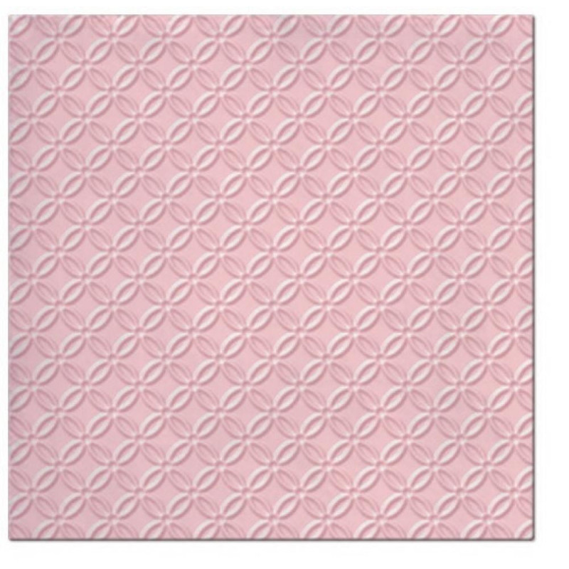 NAPKINS  33X33CM INSPIRATION MODERN LIGHT PINK, Paw Decor Collection