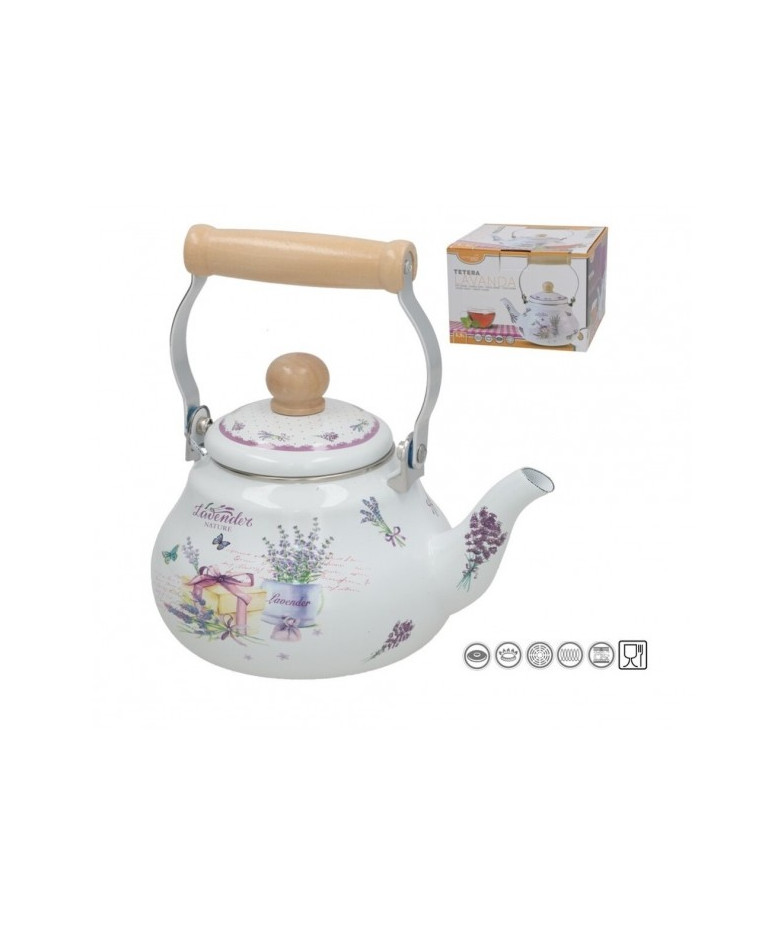 Arbatinukas emal. indukc. 1.5L LEVANDA