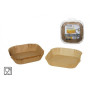 Paper baking molds 16x16 cm, 50 pcs Airfryer