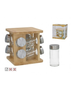 Spice jars set, 8 pcs, 80...