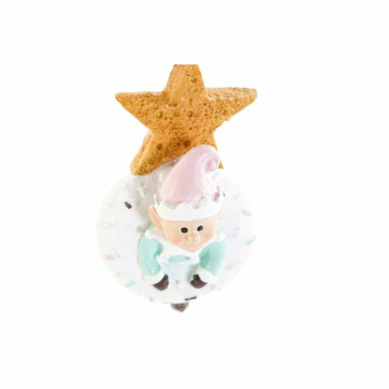 Hanging decoration DKD Home Decor Christmas Resin (2 pcs) (5.5 x 5 x 9 cm),,,