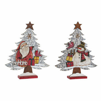 Jõuluehe DKD Home Decor Puit (2 pcs) (33 x 6 x 39.5 cm),,,