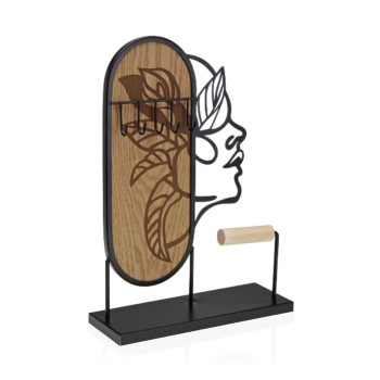 Papuošalų stovas Versa M Juoda Metalinis 7,5 x 27 x 20,5 cm,,,
