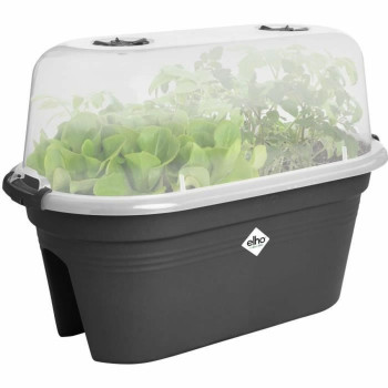 Plant pot Elho Black 55 x 28,5 x 25 cm,,,