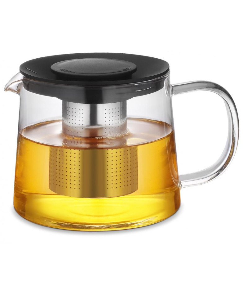 KETTLE  AR FILTER  1.5L, BOROSILIKĀTA STIKLS/PLASTMASA, Aroma & Sensum