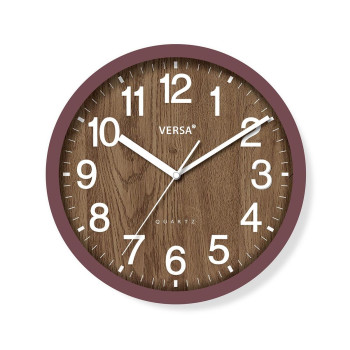 Wall Clock Versa Plastic 4,8 x 31 x 31 cm,,,