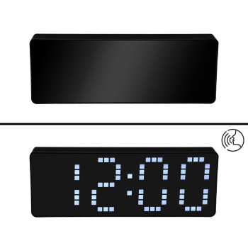Alarm Clock Versa White Black,,,