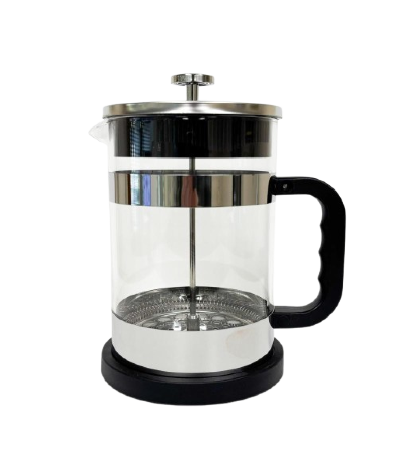 KAFIJAS PRESE 1.5L, BOROSILIKĀTA STIKLS, NER.TĒR., PLASTMASA, Aroma & Sensum