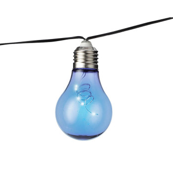 LED žibintų vainikas Lumineo Juoda Spalvotas Šiltai balta 4,5 m LED RGB 10,,,