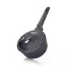 Saucepan MIDNIGHT SYDNEY 16x7.5 cm / 1.2 LTR with glass lid and induction bottom (aluminium with non-stick coating)
