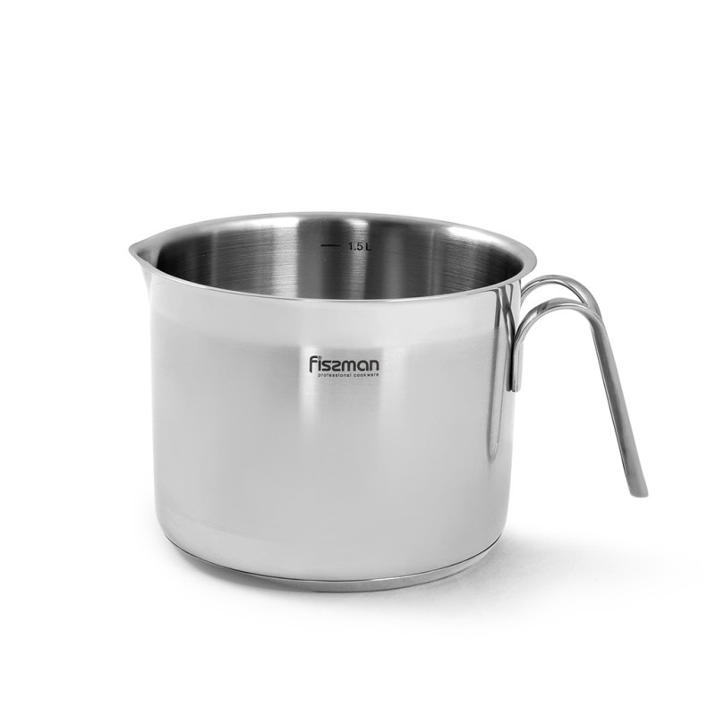 Milk pot 14x11 cm / 1.5 LTR (stainless steel)