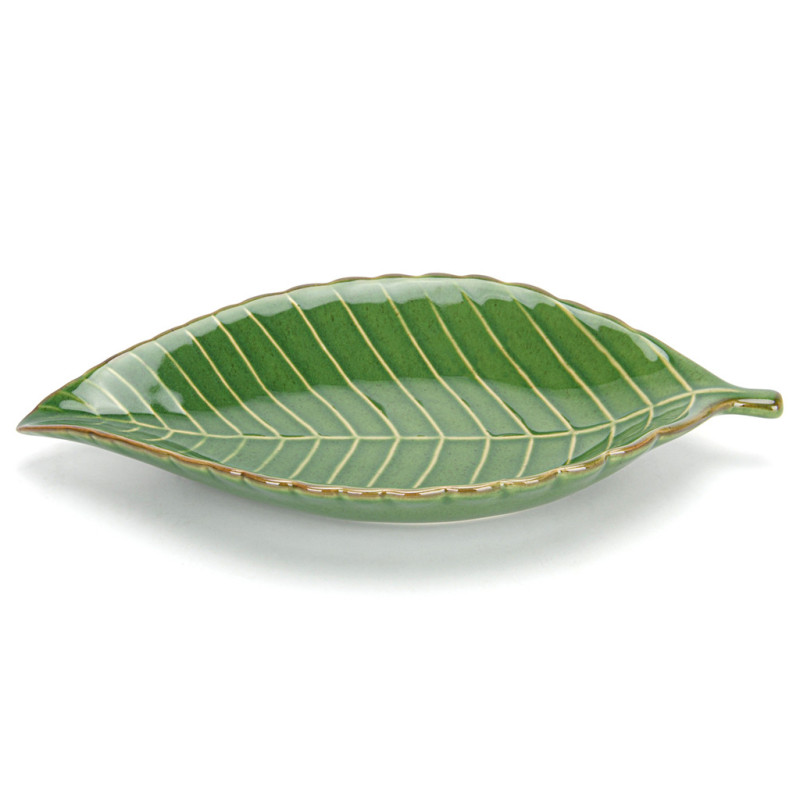 Bowl GREEN 31x16x4.2 cm (ceramic)