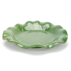 Plate GREEN 34x5 cm (ceramic)
