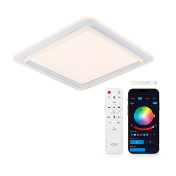 LED nuleidimo lubų šviesa KSIX Celeste (3000k - 6500k),,,