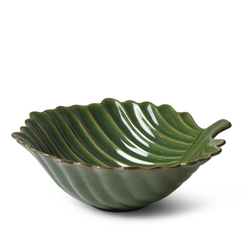 Bowl GREEN 31x27x10 cm (ceramic)