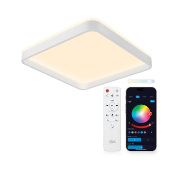 LED nuleidimo lubų šviesa KSIX Stellar Plus (3000k - 6500k),,,