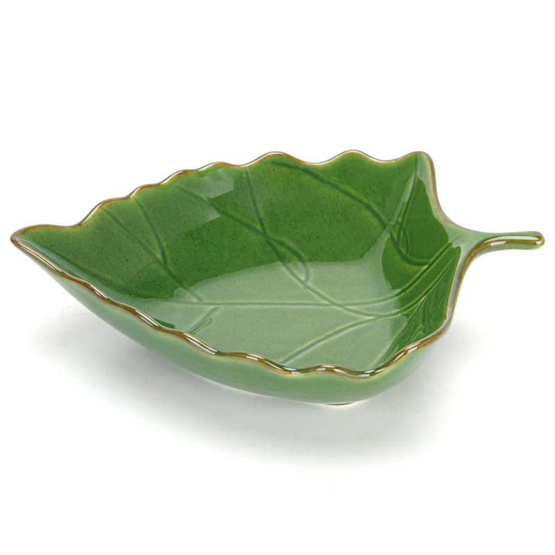 Plate GREEN 24x18x6 cm (ceramic)