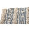 Paklājs DKD Home Decor 230 x 160 x 2 cm Zils Kokvilna Balts Boho,,,