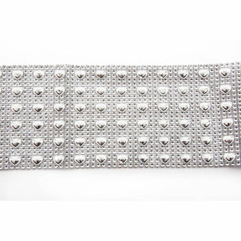 Jõuluvanik DKD Home Decor Kuldne Hõbedane PVC 150 x 12 x 0,1 cm,,,