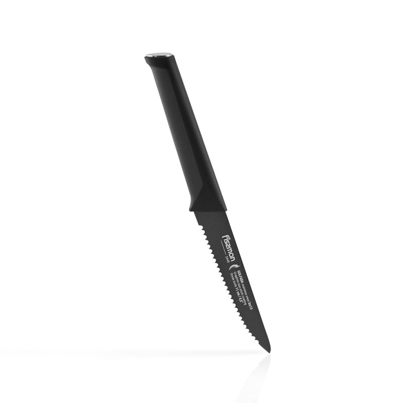 Нож GOLFADA для стейка 11см с покрытием Graphite (3Cr13 сталь)