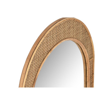 Настенное зеркало Home ESPRIT Натуральный Scandi 51,5 x 2 x 77 cm