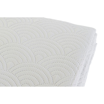 постельное покрывало DKD Home Decor Белый 90 кровать 150 кровать 180 x 260 x 1 cm