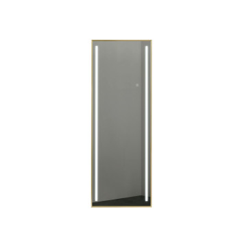 Miegamojo veidrodis Home ESPRIT Auksinis Aliuminis 60 x 5 x 165 cm,,,