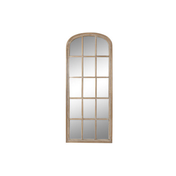 Настенное зеркало Home ESPRIT Натуральный Окно Маринованный 70,5 x 4 x 170,5 cm