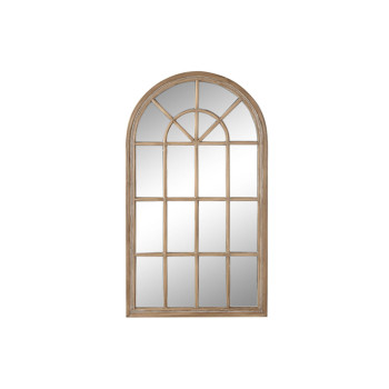 Настенное зеркало Home ESPRIT Натуральный Окно Маринованный 80 x 3,5 x 140 cm