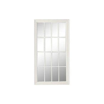 Настенное зеркало Home ESPRIT Белый Окно 68 x 4 x 128 cm
